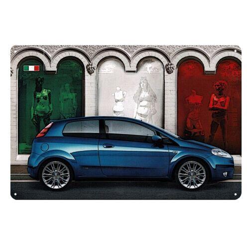 

f1Punto Italian Car Metal Poster Tin Sign 20x30cm 20x30cm（7.8x11.8inch）