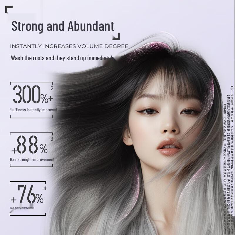 VS Sassoon Volumizing & Strengthening Silicone-Free Shampoo (2x310ml)