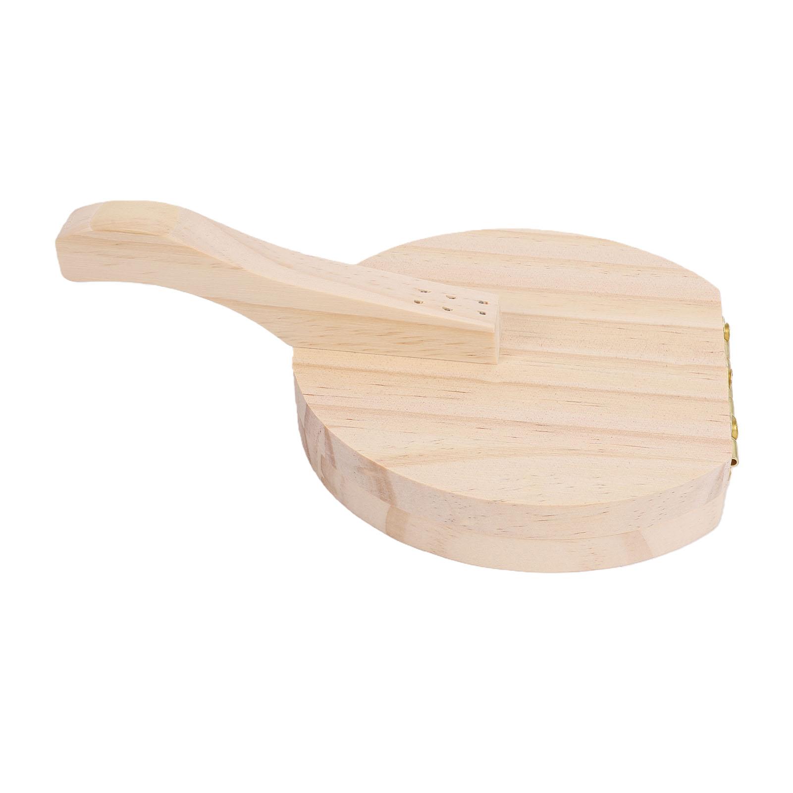 Houten Tortilla Pers Ergonomisch Handvat Houten Tortilla Maker voor Zelfgemaakte Roti Chapati Burritos Pizza