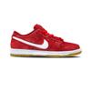 Nike Dunk SB Abrasion Resistant Abrasion Resistant Low Top Skateboard Shoes Unisex White Red FZ1287-300(Team839-Blood Rage)
