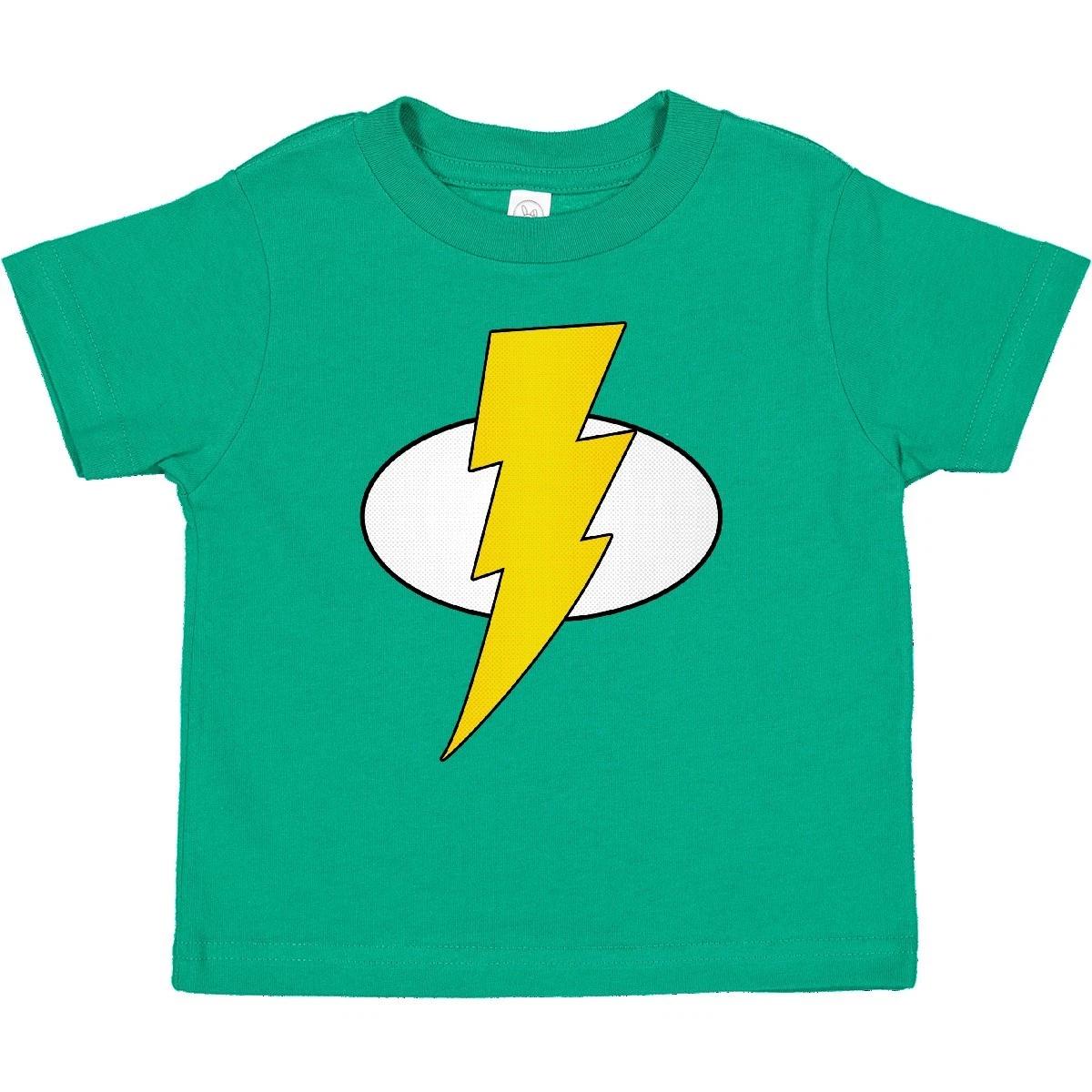 Inktastic Superhero Baby Lightening Bolt Toddler T-Shirt Lightning Hero Graphic 140