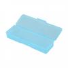 18.8*7*3cm Nails Storage Box Green Pink Plastic Case White