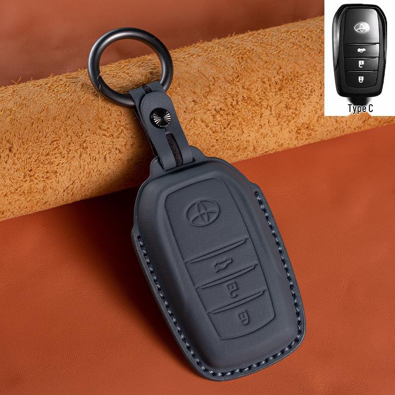 Toyota RAV4, Highlander, Levin, Camry Genuine Leather Key Cover