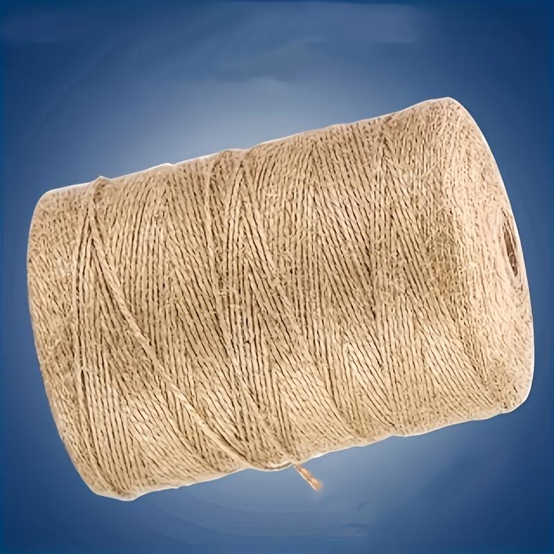 200m X 2mm Heavy-Duty Jute Twine, 656ft Thick Craft String for Gardening, Gift Wrapping & Art Decor