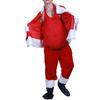 Santa Fake Belly Realistic Solid Color Cloth Good Touch Xmas Fake Belly Christmas Cosplay Prop