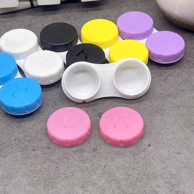 Candy Color Double Contact Lens Storage Case