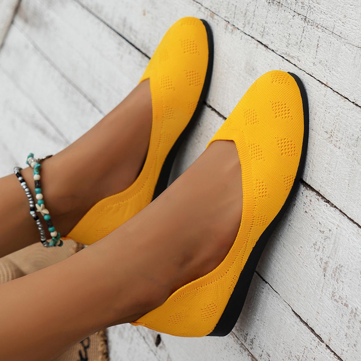 

Женские туфли на плоской подошве 2024 года, новые туфли на весну-лето-осень, лоферы, кроссовки на плоской подошве с круглым носком, женская повседневная обувь с неглубокой подошвой для женщин 43 жёлтый