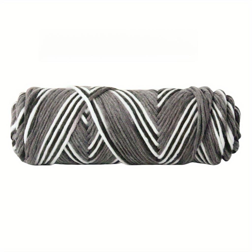 3-Pack Soft & Thick Acrylic Yarn (95g/Skein, 135m) Vibrant Colors for Knitting & Crochet | DIY Hats, Scarves Gloves Cushions | 3.5-4.5mm Needles/Hooks