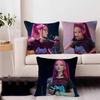 Demon Hunters Mira Throw Pillow Cover 45x45cm Soft Cozy Decorative Pillowcase Covers With Zipper For Couch Sofa Bedroom