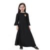 Schweiß muslimische Mädchen Kleid Kinder Kinder islamische Kleidung Dubai Langarm Kleider