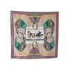 NINA SOLOR Mr. Carriage Twill Silk Scarf