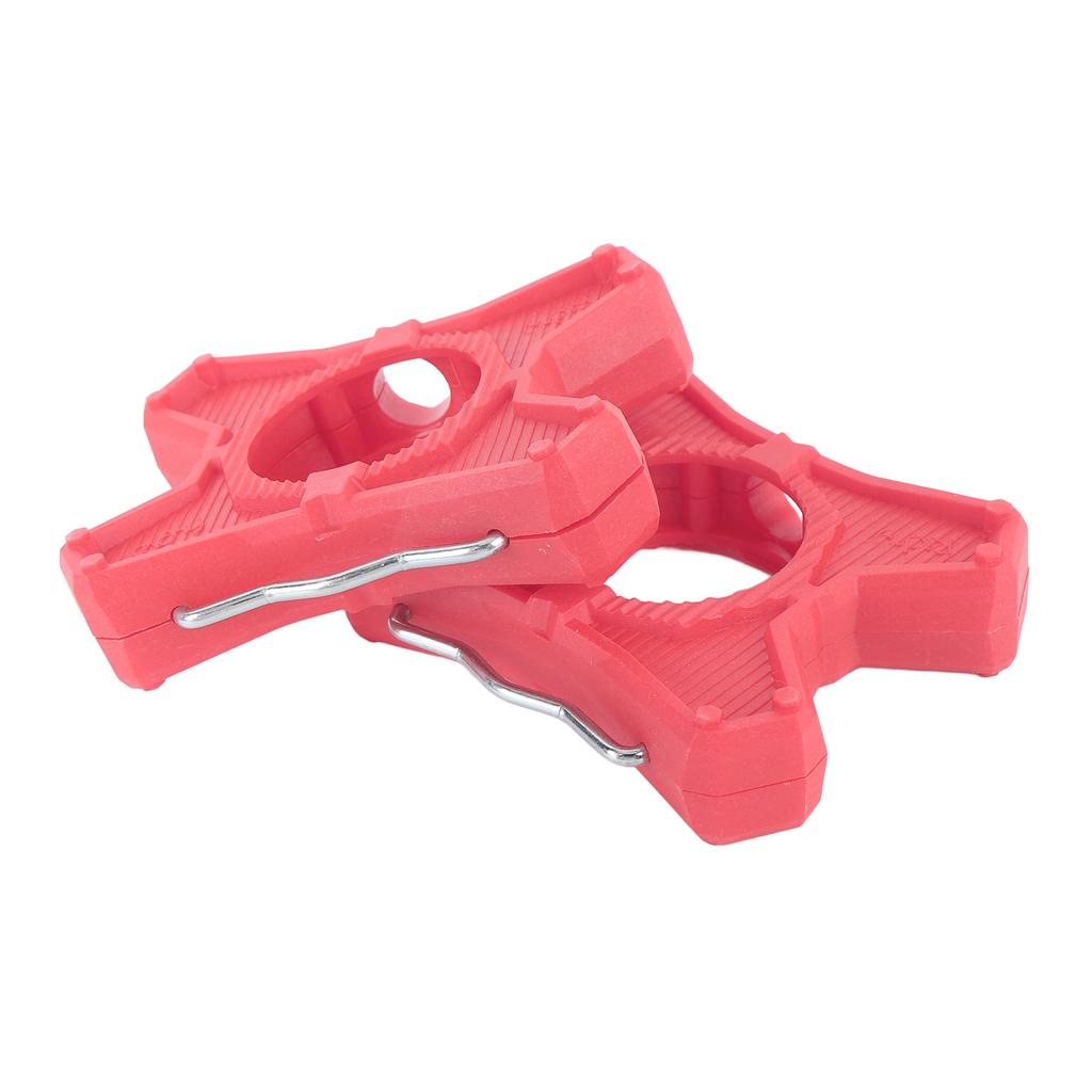 1 Pair Cycle Pedal Adapter ABS Anti Slip Cycle Pedals Flat Bracket Converter for Road Cycle Roseate