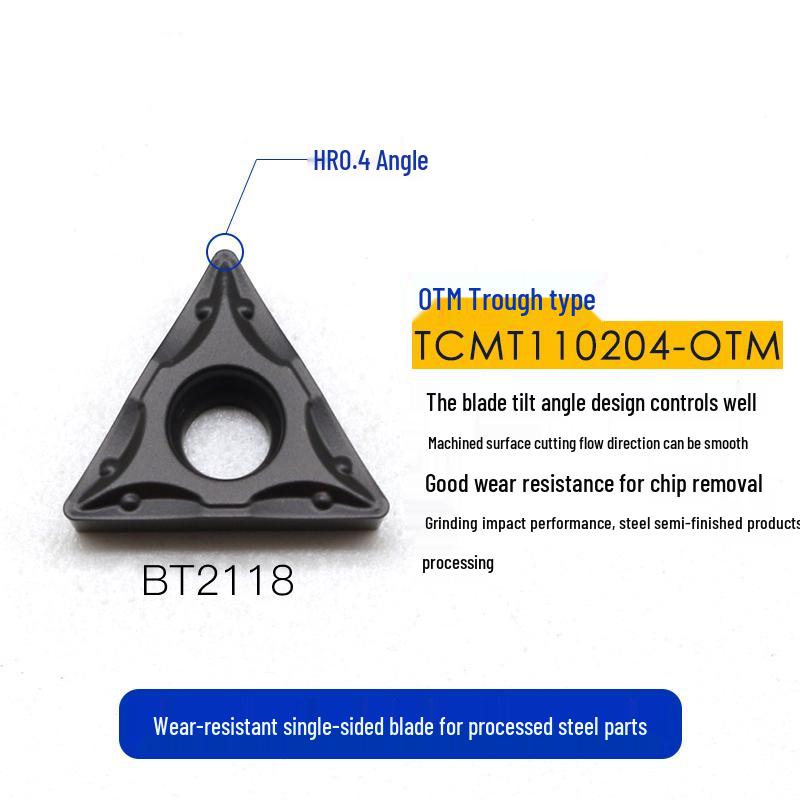 TCMT11 Triangle Carbide Lathe Tool for CNC Inner Hole Boring