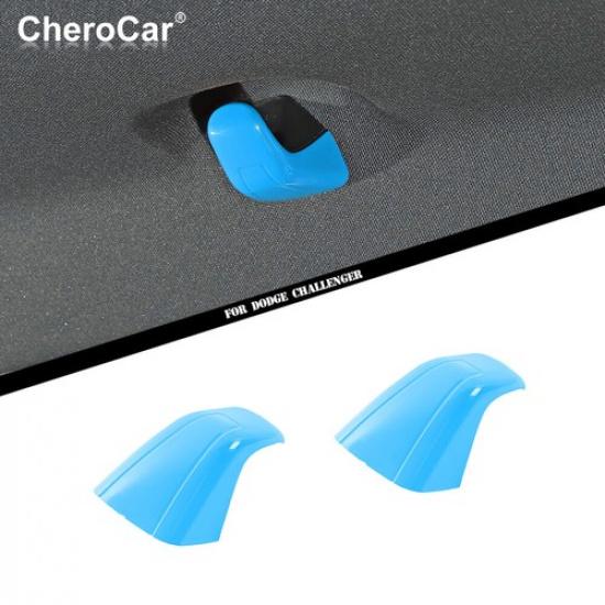 

Pair Rear Hook Cover Trim Decor Bezel for Dodge Challenger 2015- Accessories