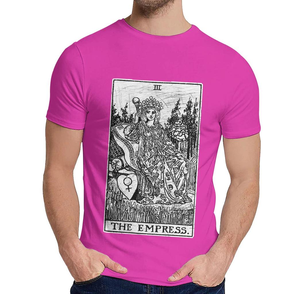 The Empress Tarot Card T Shirt Major Arcana Fortune Telling Occult T Shirt Casual O Neck
