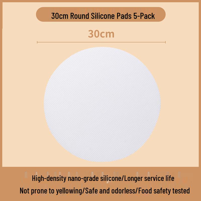 Food Grade Silicone Steamer Mat (5 Pcs)
