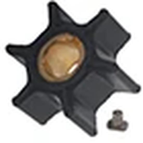 0386084 0777817 Fit For Evinrude Johsnon OMC BRP Outboard 8HP 9.9HP 10HP 15HP Water Pump Impeller with Key 0300611 18-3050