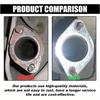 2 pieces of car exhaust gaskets - muffler high-temperature sealing gasket, enhanced high-temperature gasket