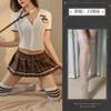 JK uniform pure lust babes sexy suit college style waist shirt women's super short pleated skirt cos temptation