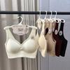 Xiaoyun Silk Protein Warm Skin Underwear, Brushed Full Cup Bra with Wide Straps - Model 1382  