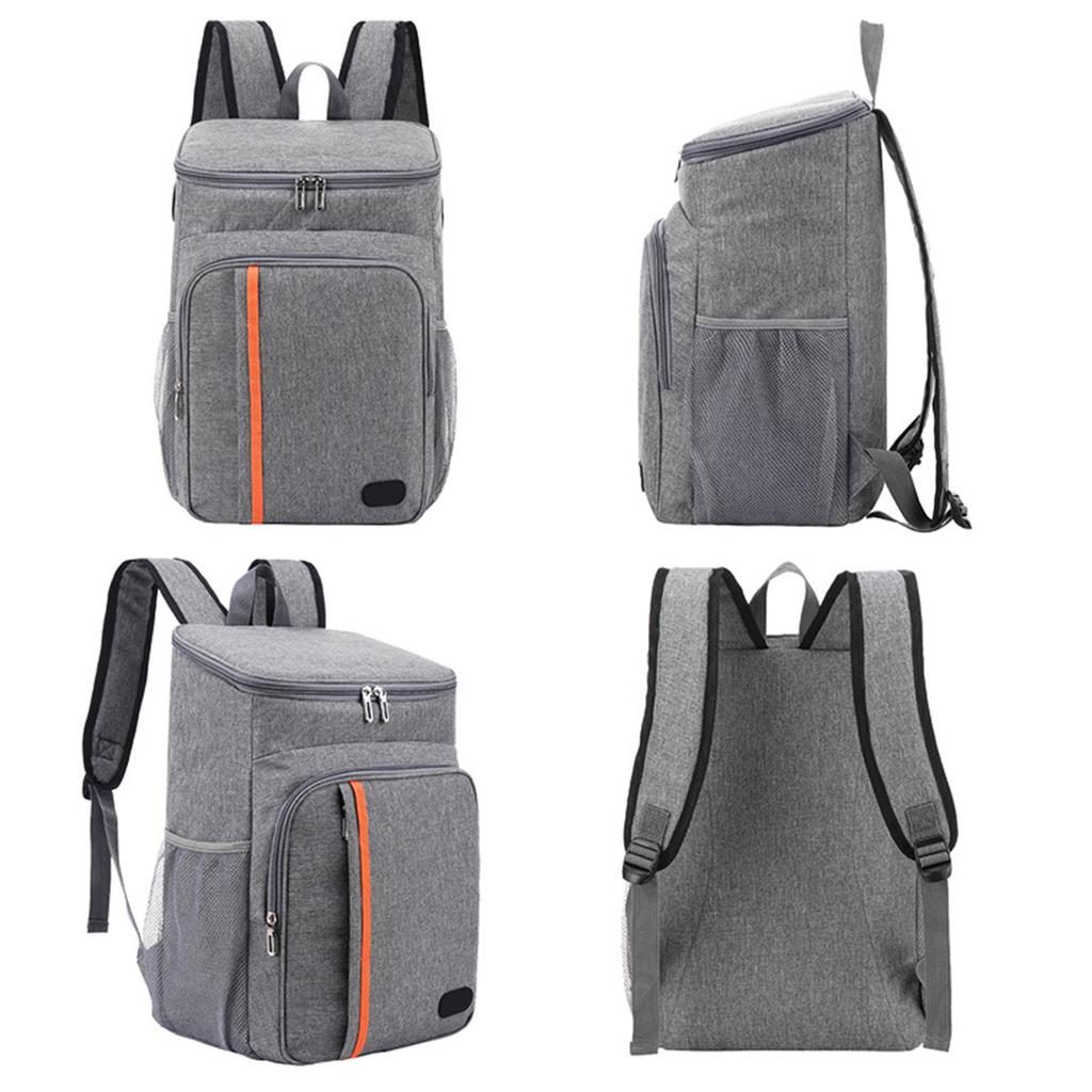 Picnic Backpack Oxford Cloth Storage Bag Wear-resistant Fashion Outdoor Camping Picnic Cooler Insulation Bag Camping Equipment