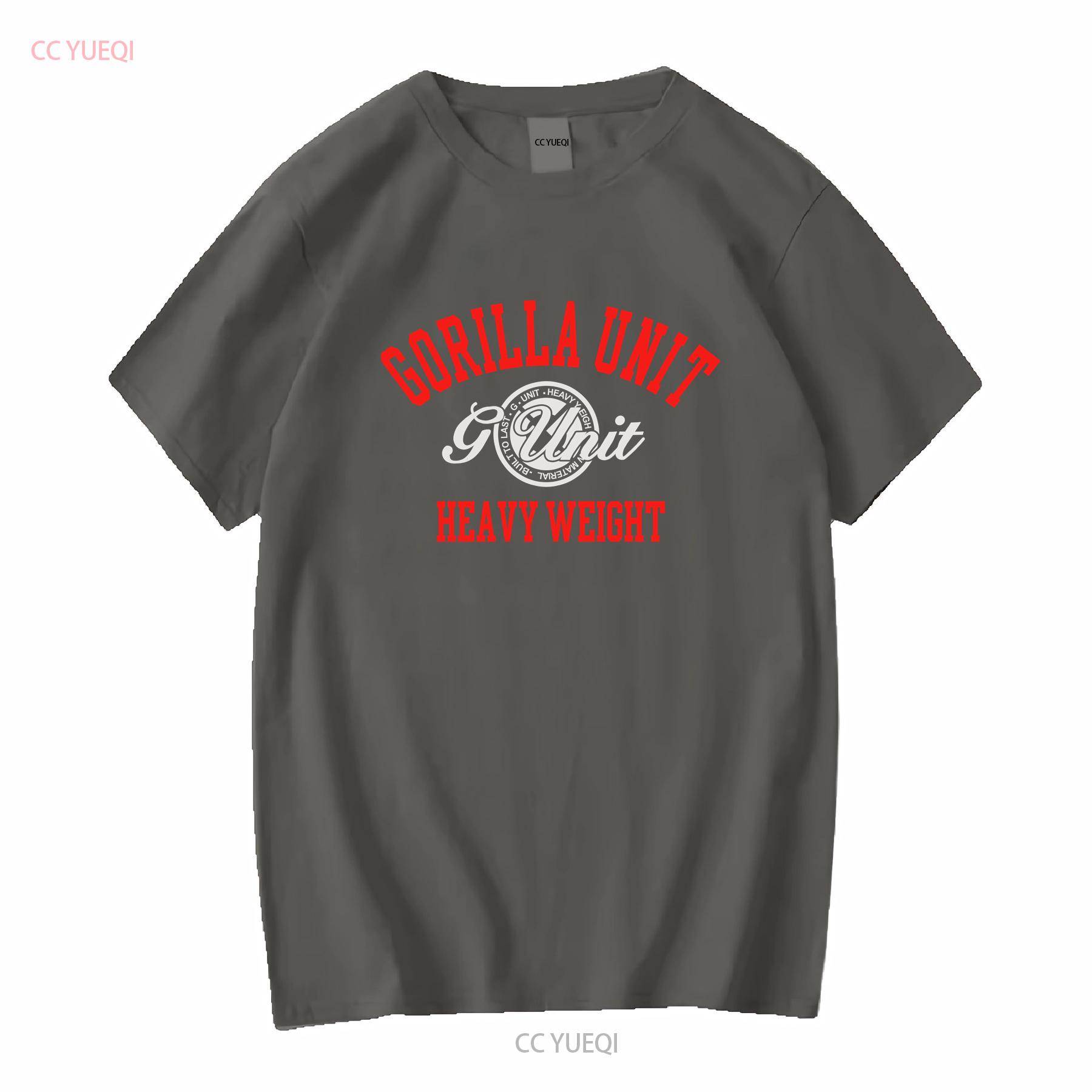 

Офіційна футболка 50 Cent Curtis Jackson G Unit Gorilla Розмір L важка Y2k ЧИТАТИ з довгим або коротким рукавом вінтажна Прана унісекс 3XL