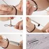 5 Meter Stainless Steel Lanyard Set Photo Display Curtain Rod Multi-Purpose Hanging Shower Curtain Rope Easy Installation