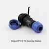 WEIPU SP1310+SP1311 IP68 Waterproof Connector with Multiple Pins for Aerial Mating