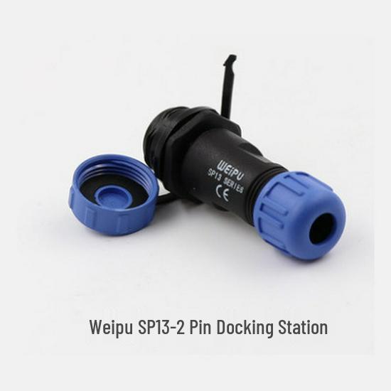WEIPU SP1310+SP1311 IP68 Waterproof Connector with Multiple Pins for Aerial Mating