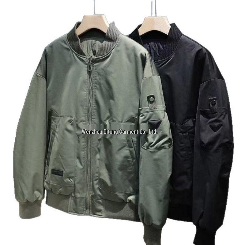 Men's Spring/Autumn 2025 Versatile High-End Outdoor Baseball Jacket