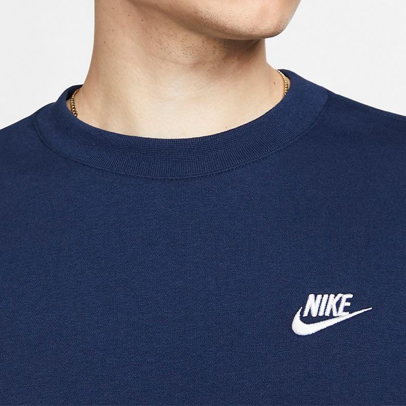 Nike Sportswear Casual Sports Round Neck Pullover Blue Men's BV2663-410