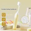 5Pcs Portable Compact Soft Hair Folding Toothbrush Perfect For Travel Camping And Hiking Easy To Take And Efficient Toothbrush