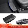 Model Y Under Seat Storage Box Drawer Style Organizer Large Capacity Front Seat Hidden Tray Car Storage Accessories