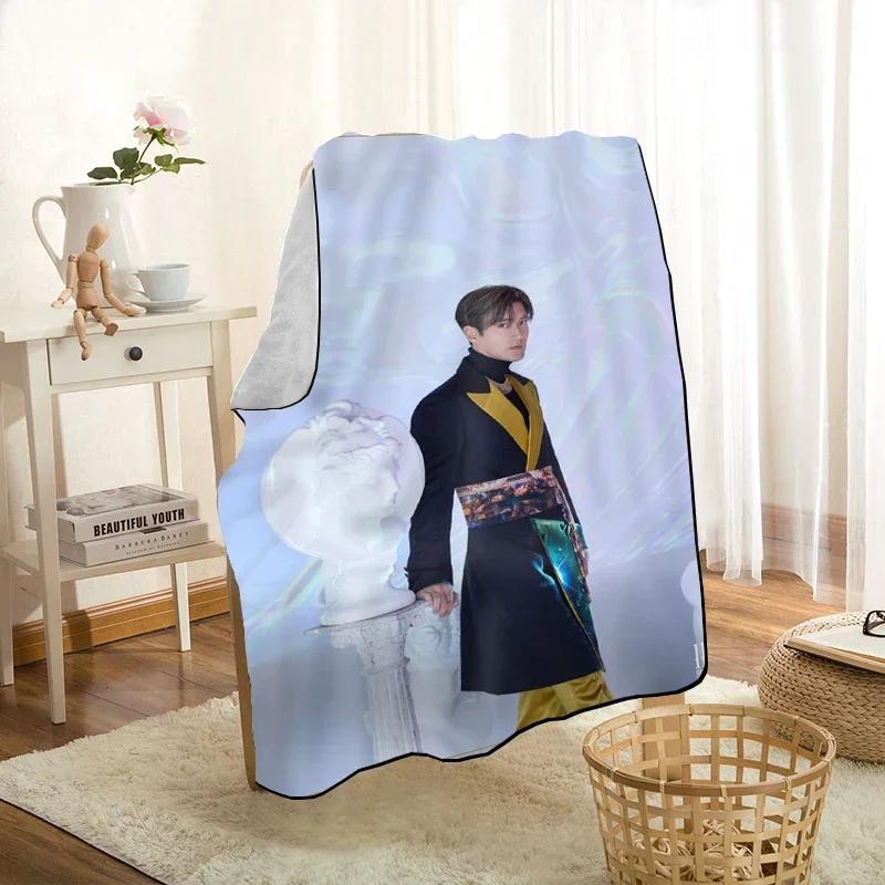 New Arrival Super Junior KPOP Blankets Printing Soft Blanket Throw On Home/Sofa/Bedding Portable Adult Travel Cover Blanket