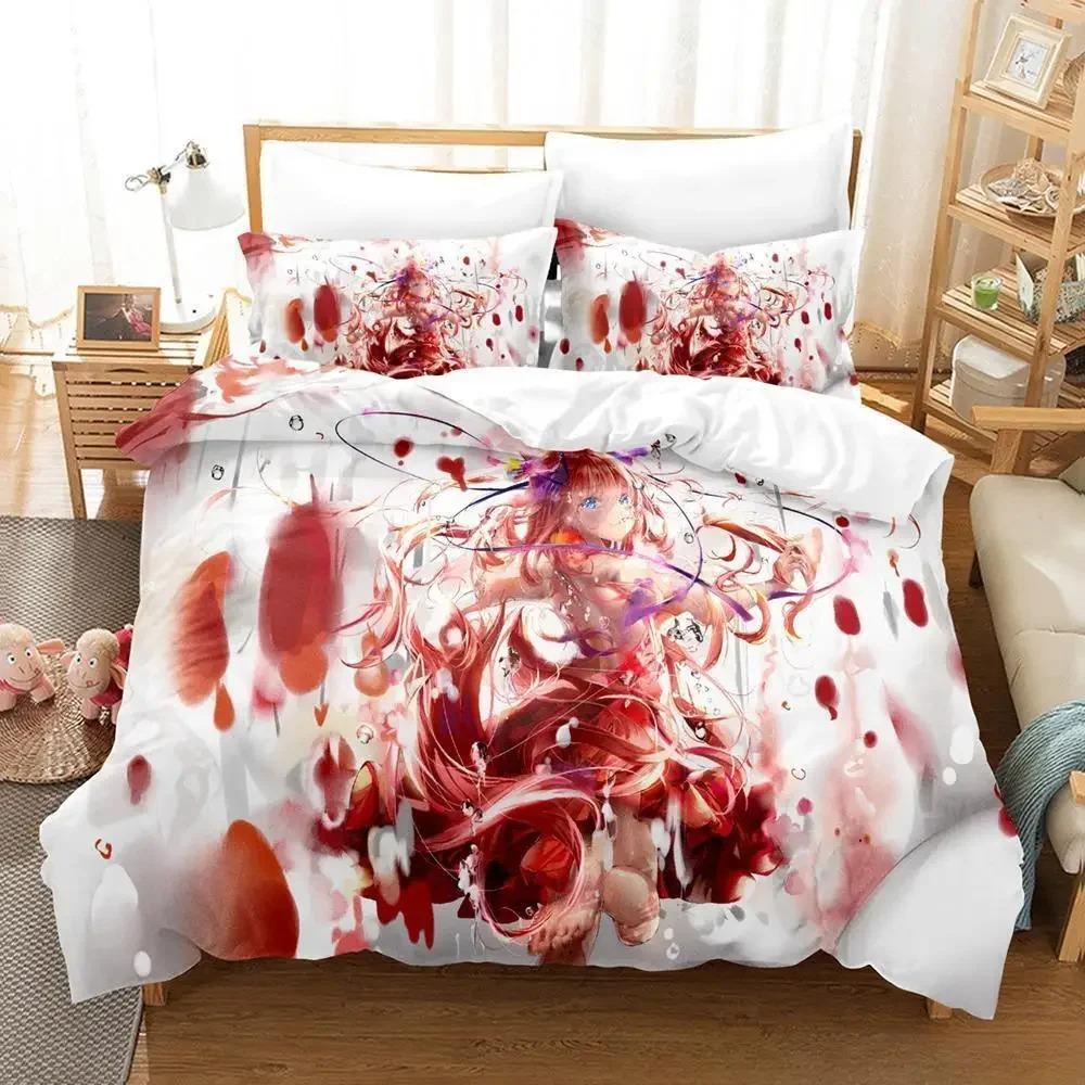 The Quintessential Quintuplets Bettwäsche-Set Einzelbett Twin Full Queen King Size Bettset Aldult Kind Schlafzimmer Bettbezug Sets 3D Anime