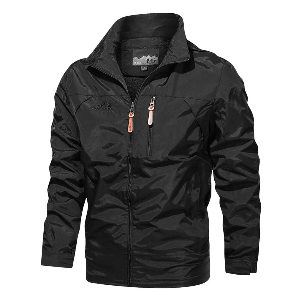 Frühling Herbst Herren Windjacke Übergröße Mann Winddichte Jacke Männer Klettern Camping Mäntel Herren Regenmantel Kleidung