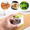 Garlic Press Slicer Manual Mincer Grater And Slicer Non-Slip Handle Ginger Spice Grinder Kitchen Gadget for Home Restaurant