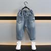 Boys' Autumn 2025 Loose-Fit Jeans - Trendy Style for Kids