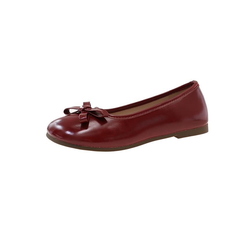 Fashion Bow Flats Women Soft Shoes Fashion Shallow Women Shoes Designer Classical Casual Sneakers 2025 New Autumn Zapatillas De Mujer