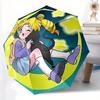 1pc Sailor Moon On the Moon Automatic Folding Umbrella - 3 Folding Design, Vivid Cartoon Pattern, Suitable for Outdoor Activities, A Gift for Fans In