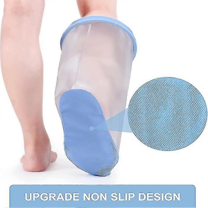 Foot Cover For  Shower, Non-slip Waterproof Ankle Cast Protector For  Toe, Ankle Gift
