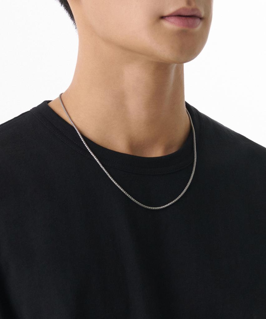 Musinsa Standard Spiga Chain Necklace [Silver]
