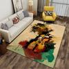 Abstract Cellist Art Design Suitable As a Non-slip Mat for the Living Room or Bedroom Sofa