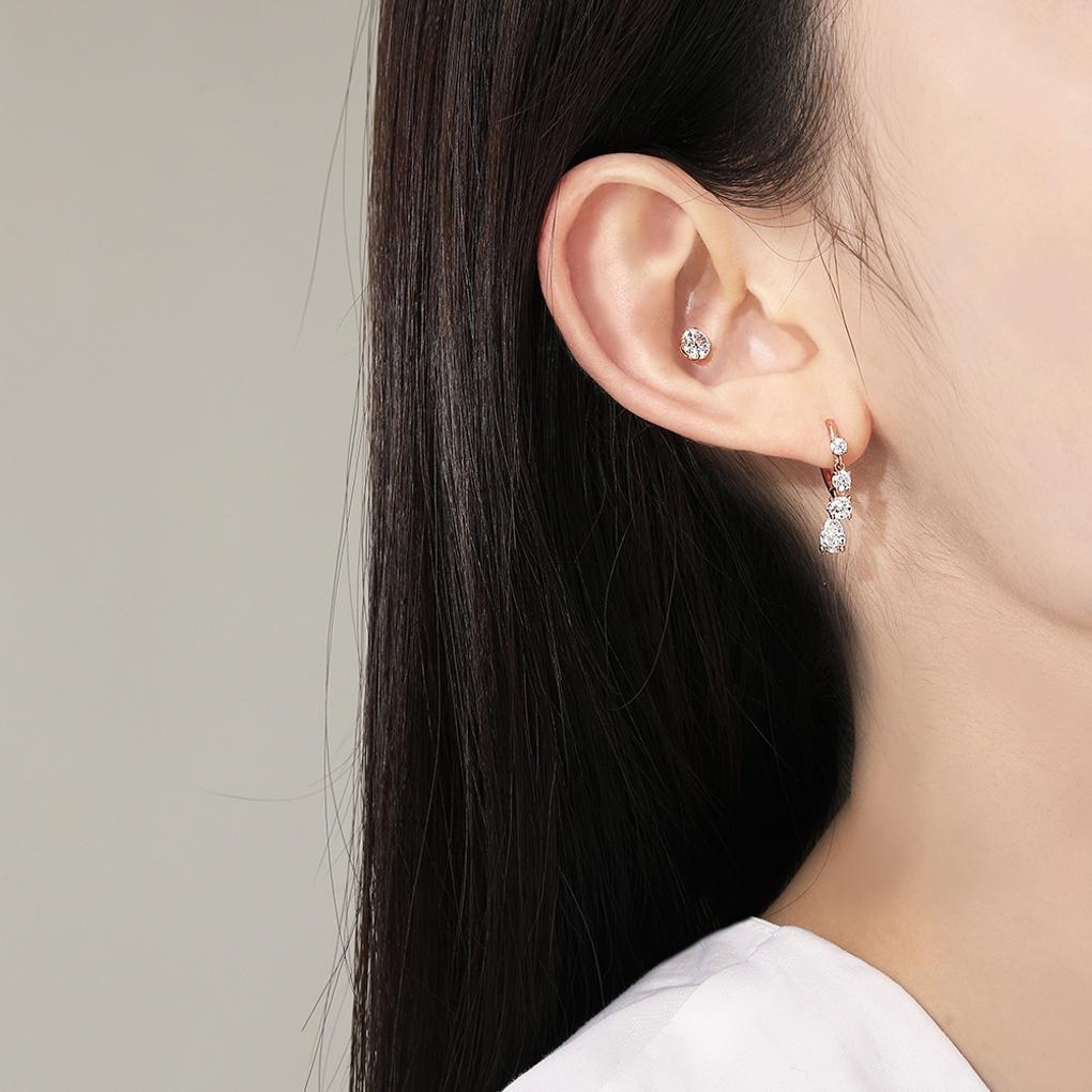 LLOYD Basic Birthstone 14k Cubic Piercing LPFC1025G