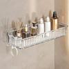 Bathroom and Toilet Storage Rack Non Perforated Toilet Wash Stand Wall Mounted Cosmetic Storage Rack