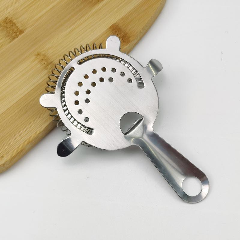 

1 шт. Фільтр для льоду з нержавіючої сталі Стрейнер для коктейлів Шейкер Змішані напої Келих для вина Фільтр для льоду Професійні барні інструменти бармена