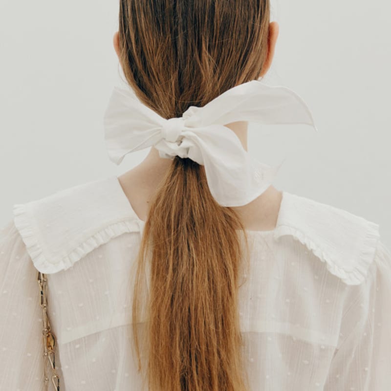 BEMUSE MANSION Bemuse scrunchie - 5colors