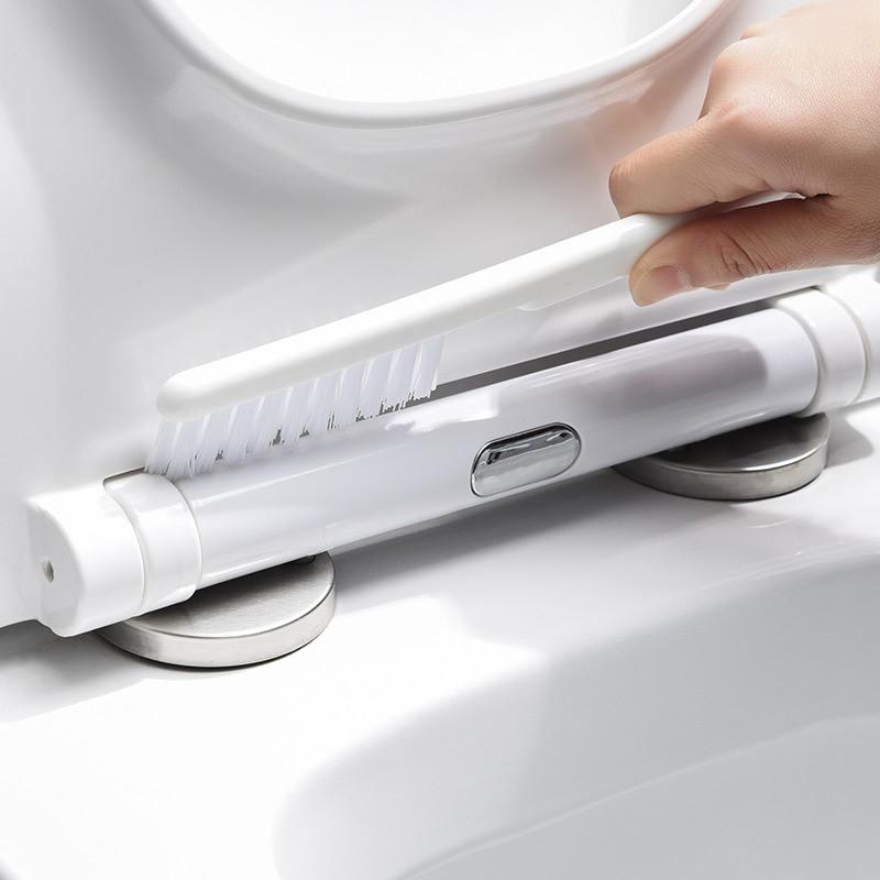 Toilet Brush with No Dead Corners, a Brush Tool for Household Toilet Washing, Wall Mounted Toilet Cleaning Set