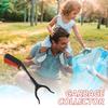 Raccoglitori di Rifiuti in Metallo e Plastica 30cm Afferratore Manuale per Rifiuti Strumento Pinza Raccogli Rifiuti per Casa Giardino Auto Pulizia