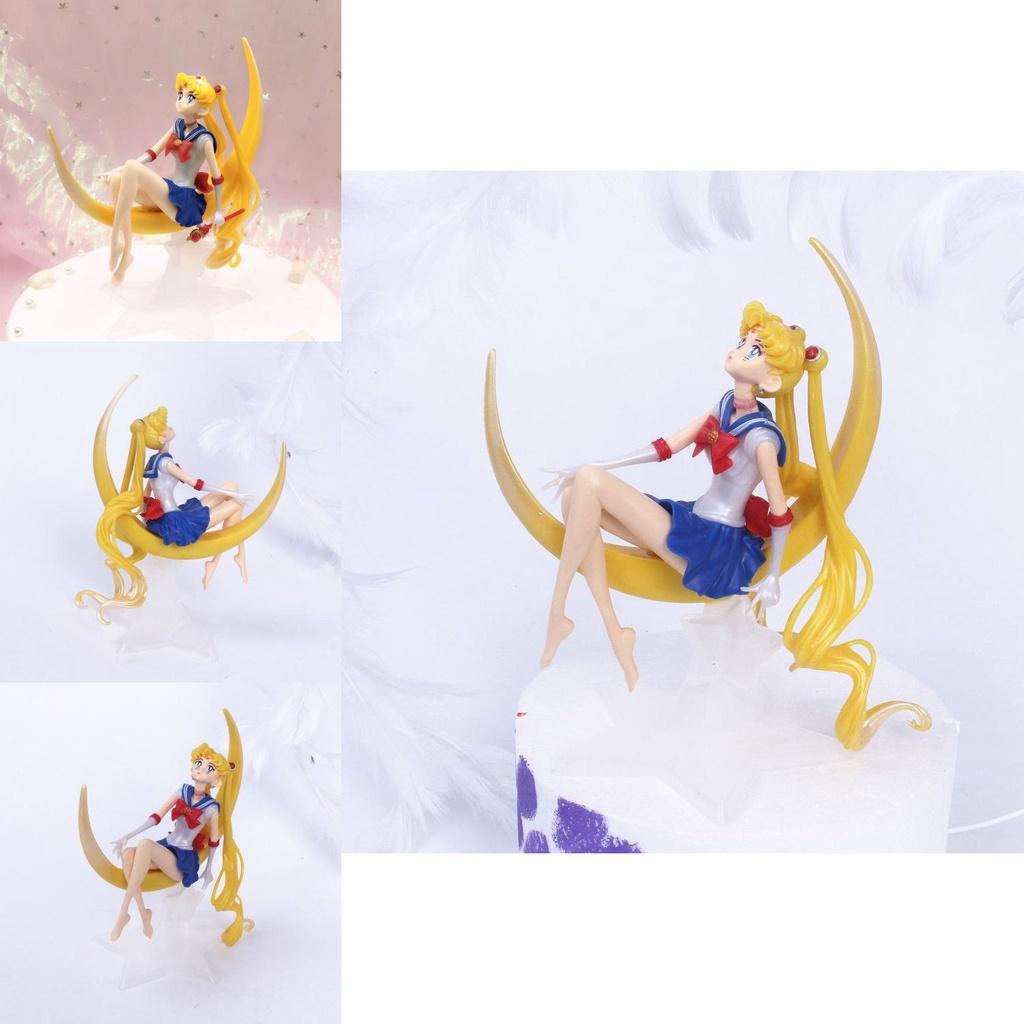 Handcrafted Sailor Moon Figures For Charming Cake And Dollhouse Decorations